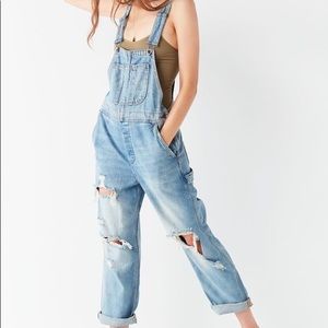BDG Distress Demin Overalls, Urban Outfitters